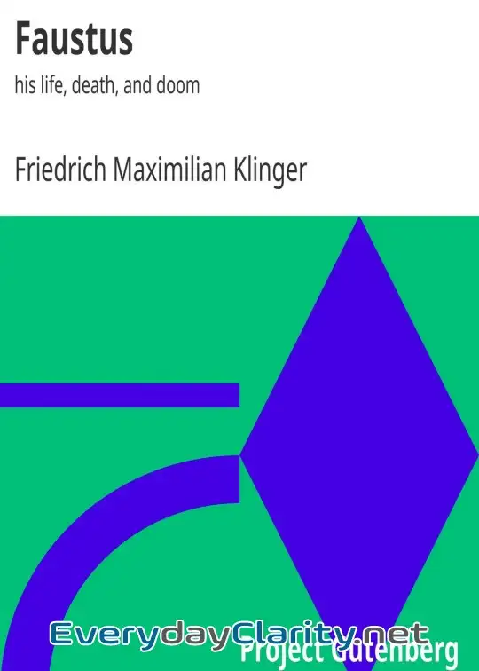 Book cover: Faustus