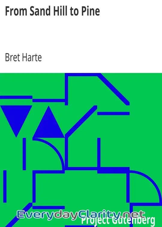 Book cover: From Sand Hill To Pine