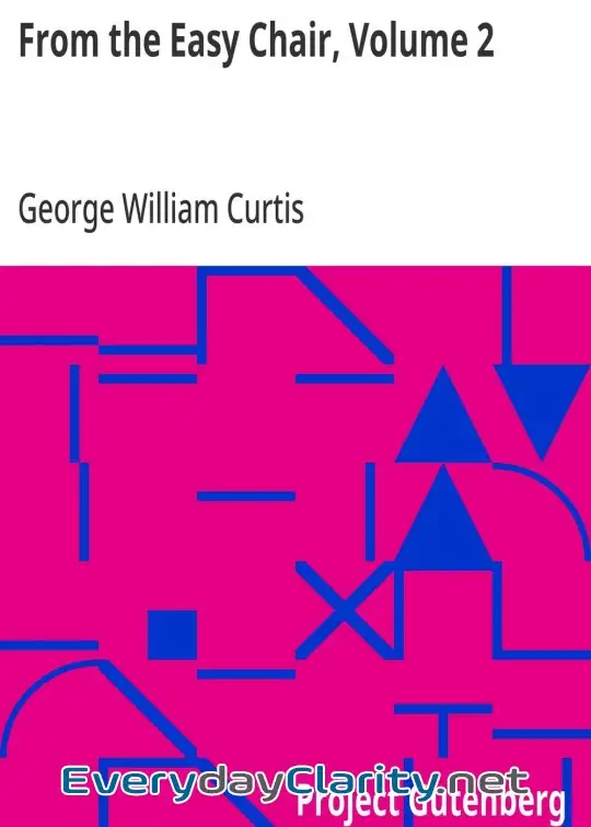 Book cover: From The Easy Chair, Volume 2
