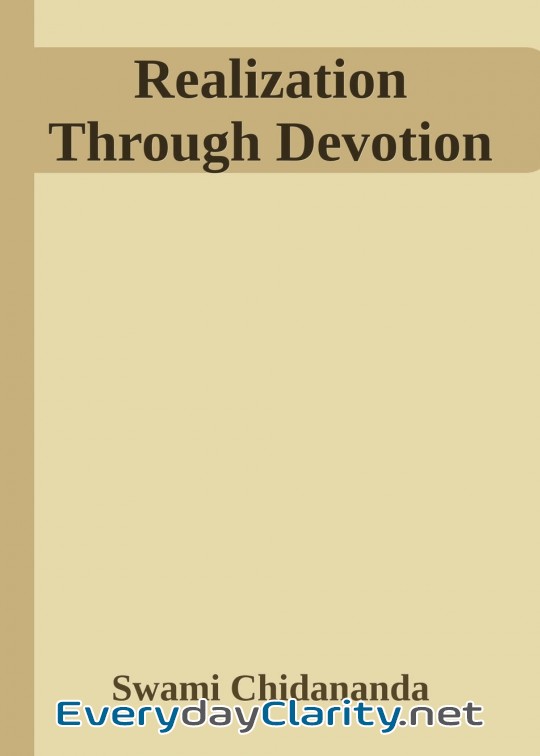 Book cover: Realization