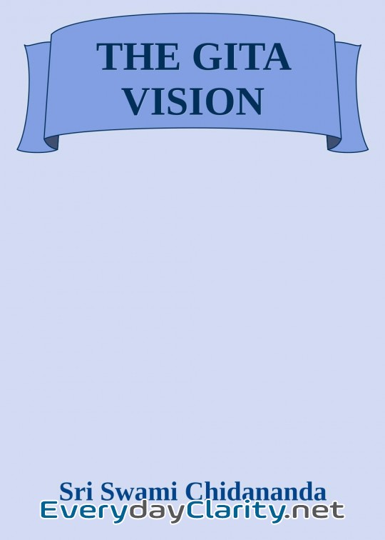 Book cover: The Gita Vision