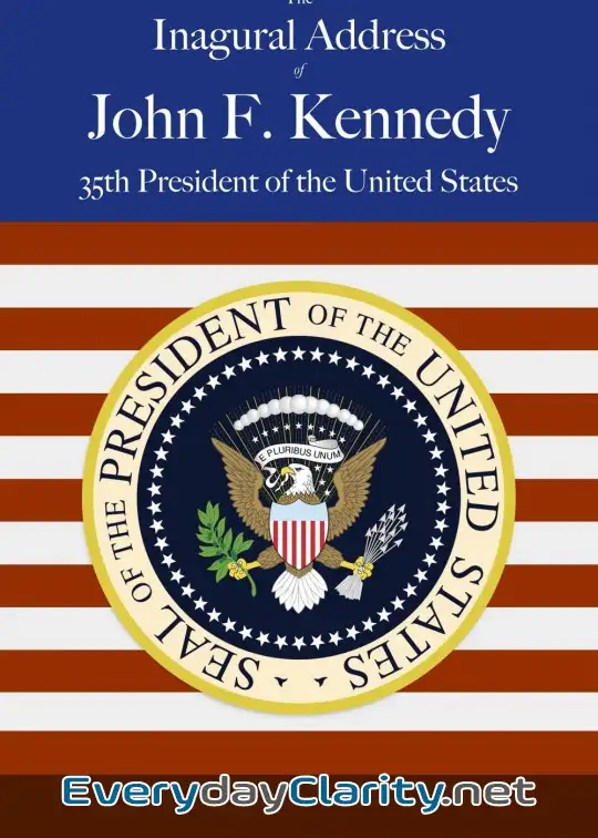 Book cover: John F. Kennedy’s Inaugural Address