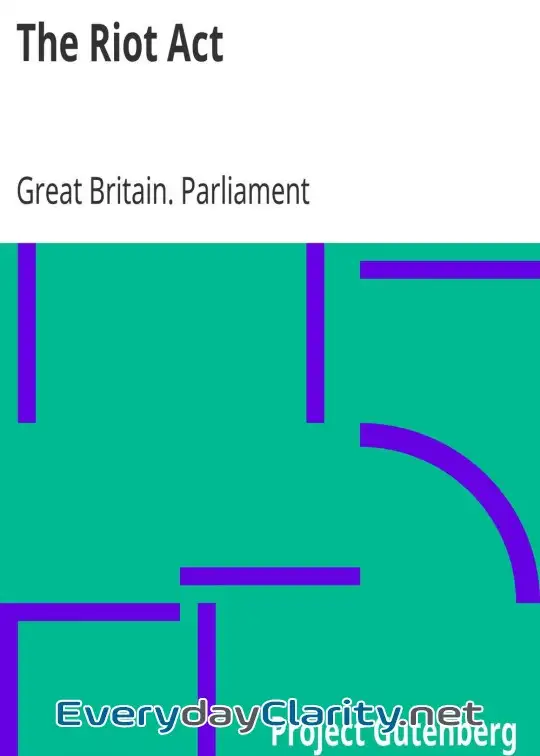 Book cover: The Riot Act