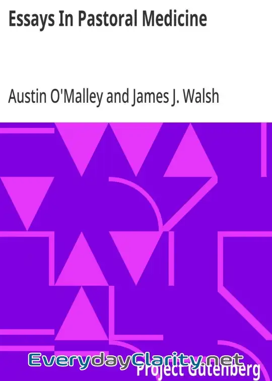 Book cover: Essays In Pastoral Medicine