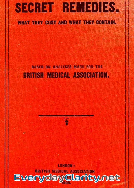 Book cover: Secret Remedies