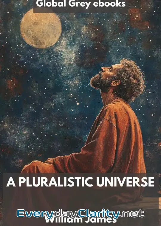 Book cover: A Pluralistic Universe
