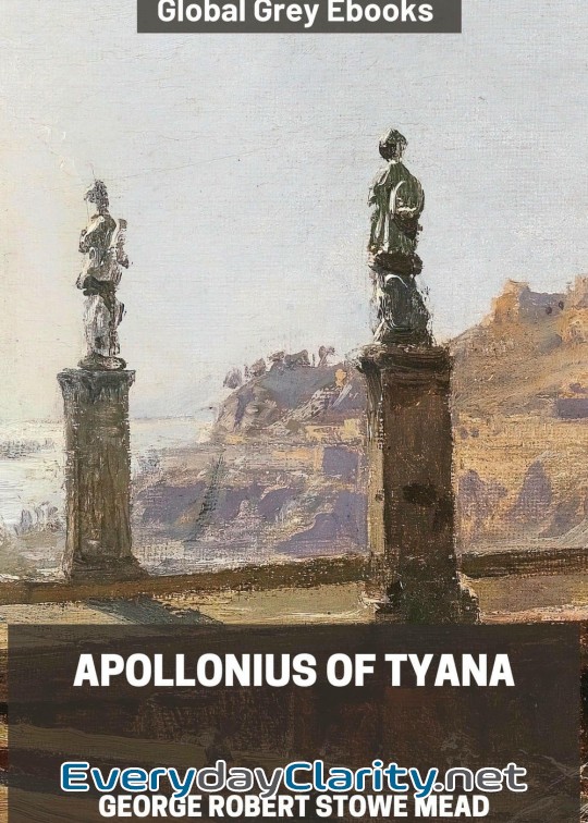 Book cover: Apollonius Of Tyana
