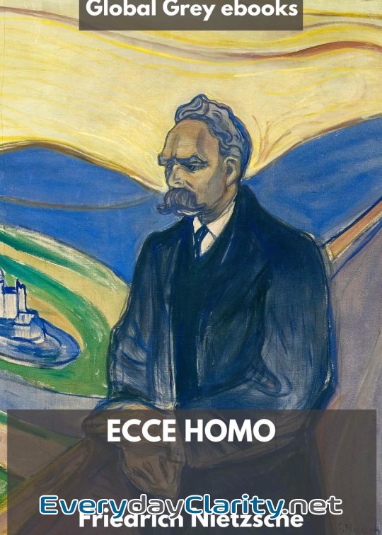 Book cover: Ecce Homo