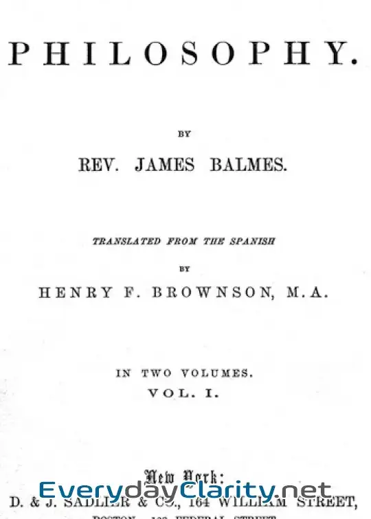 Book cover: Fundamental Philosophy, Vol. 1 (Of 2)