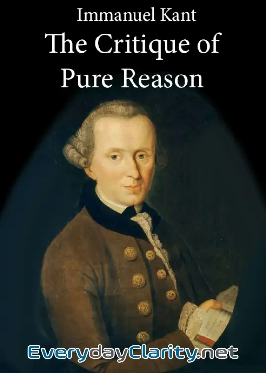 Book cover: The Critique Of Pure Reason