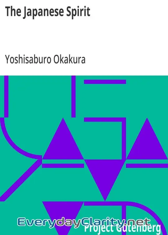 Book cover: The Japanese Spirit