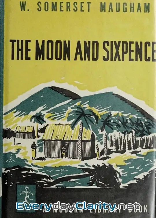 Book cover: The Moon And Sixpence