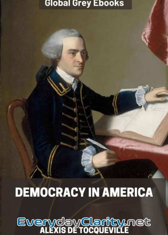 Book cover: Democracy In America