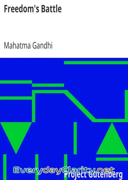 Book cover: Freedom’s Battle . Being A Comprehensive Collection Of Writings And Speeches On The Presen