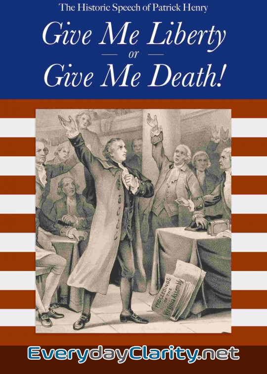 Book cover: Give Me Liberty Or Give Me Death