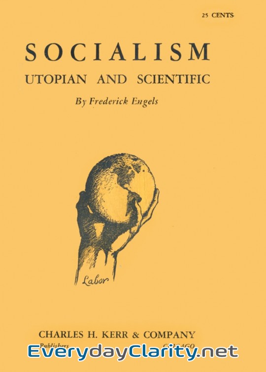 Book cover: Socialism, Utopian And Scientific