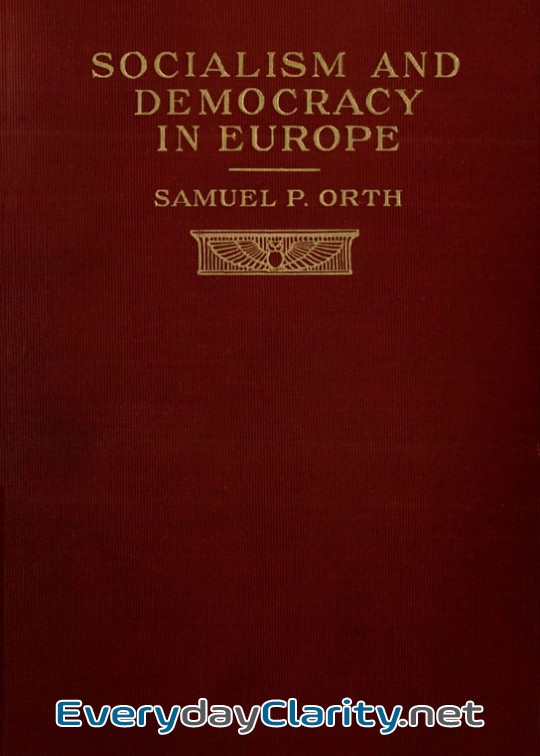 Book cover: Socialism And Democracy In Europe