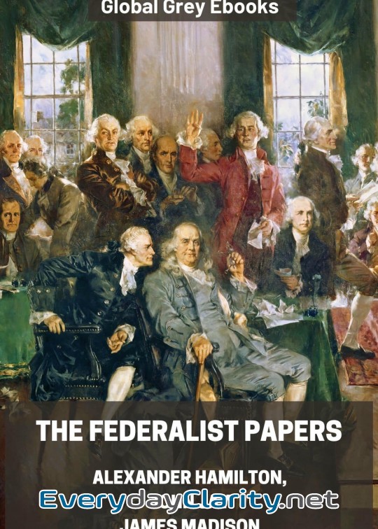Book cover: The Federalist Papers