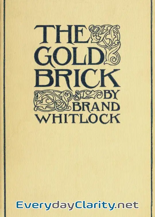 Book cover: The Gold Brick