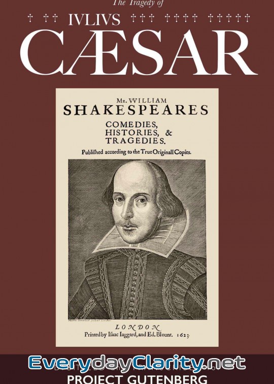 Book cover: Julius Caesar