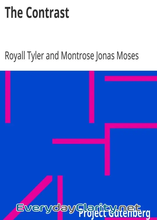 Book cover: The Contrast