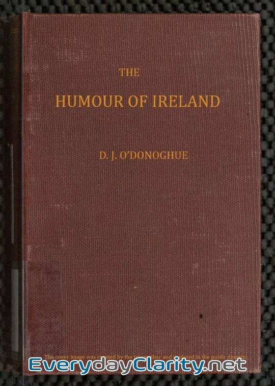 Book cover: The Humour Of Ireland