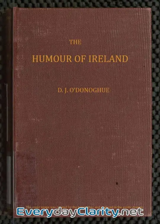 Book cover: The Humour Of Ireland