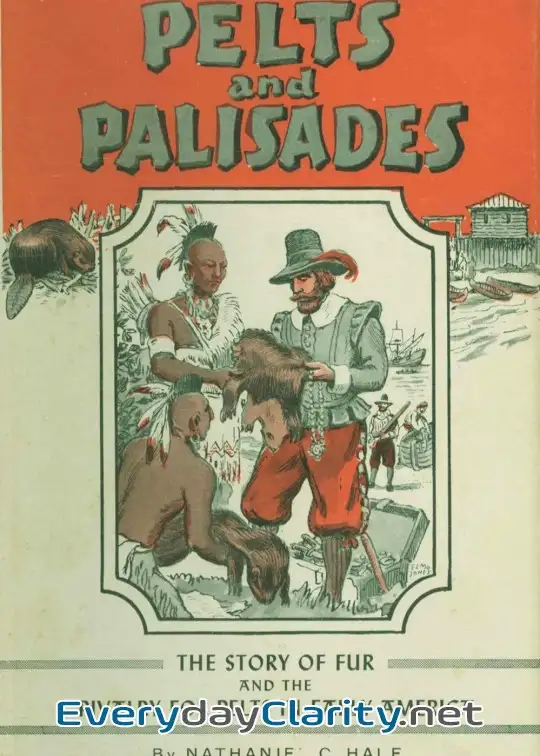 Book cover: Pelts And Palisades. The Story Of Fur And The Rivalry For Pelts In Early America