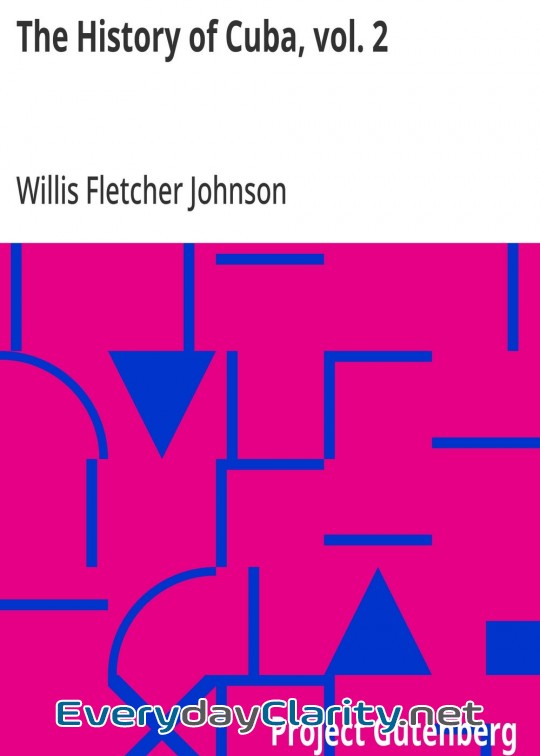 Book cover: The History Of Cuba, Vol. 2