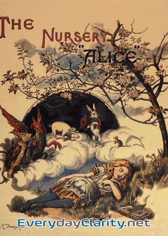 Book cover: The Nursery .alice