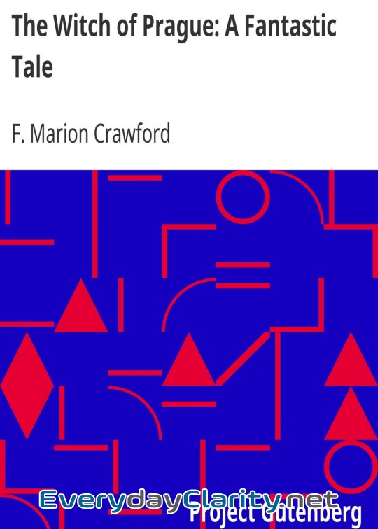 Book cover: The Witch Of Prague. A Fantastic Tale