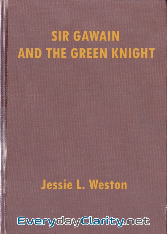 Book cover: Sir Gawain And The Green Knight. A Middle-English Arthurian Romance Retold In Modern Prose