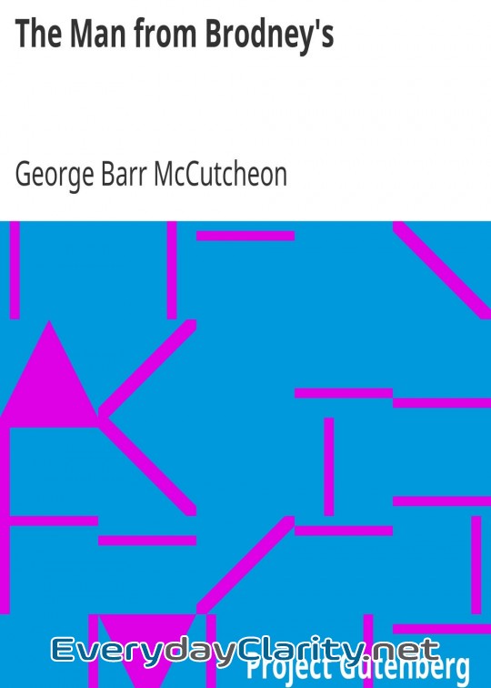 Book cover: The Man From Brodney’s