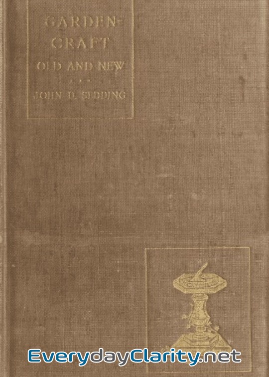 Book cover: Garden-Craft Old And New