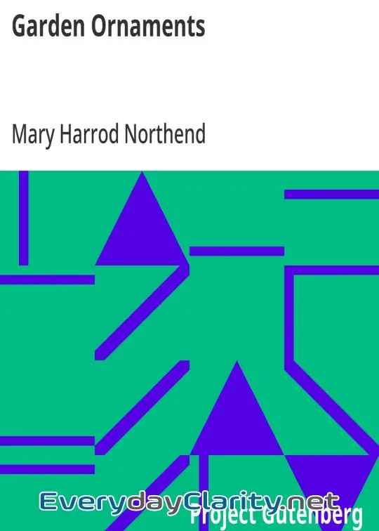 Book cover: Garden Ornaments