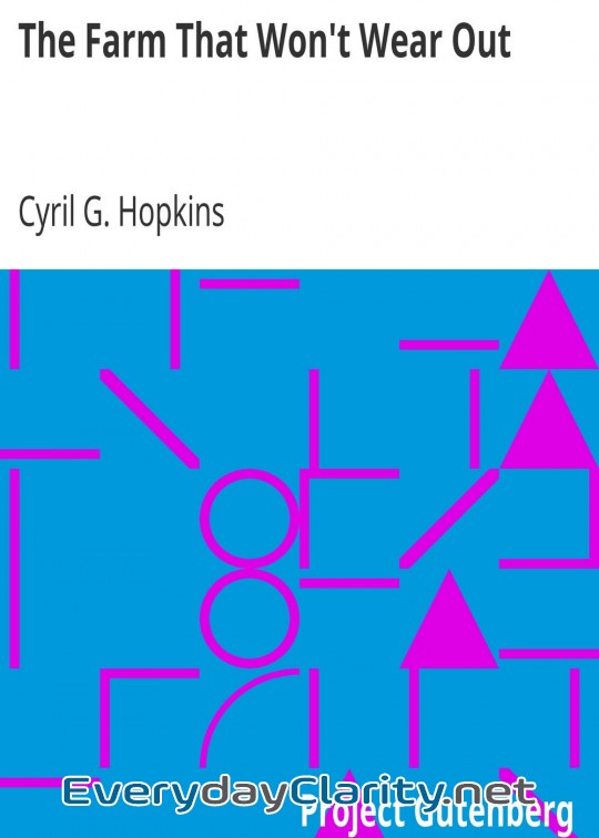 Book cover: The Farm That Won’t Wear Out