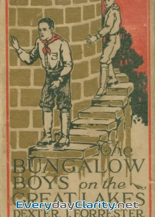 Book cover: The Bungalow Boys On The Great Lakes