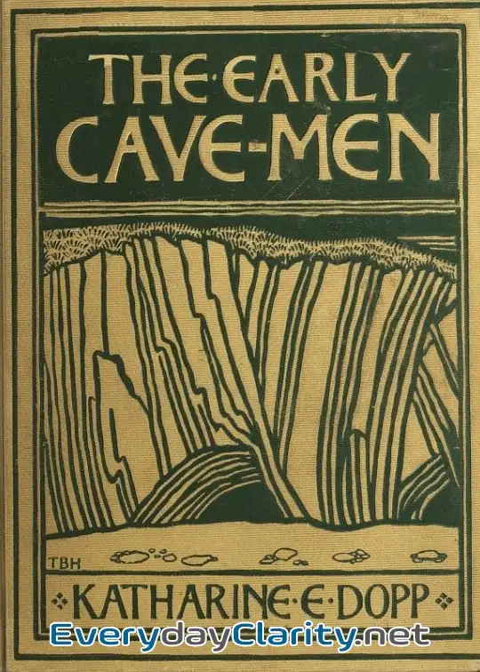 Book cover: The Early Cave-Men