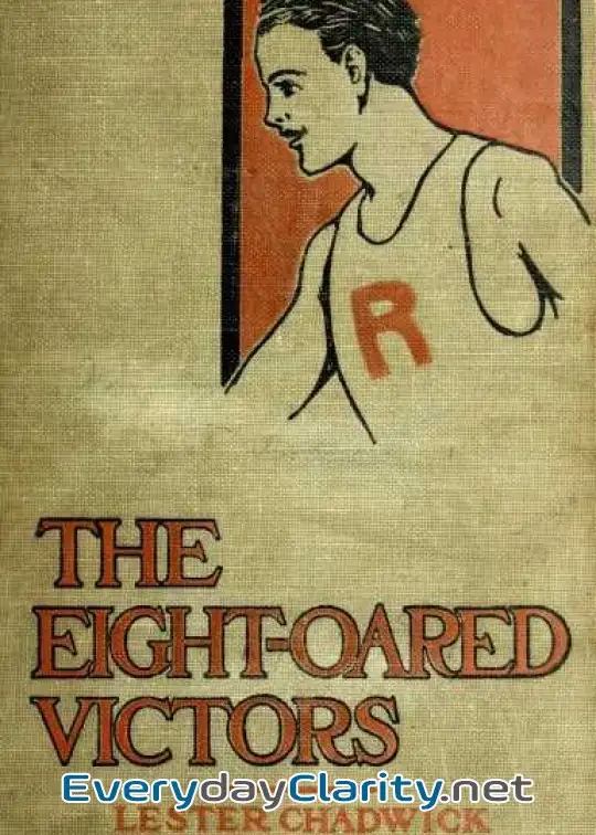 Book cover: The Eight-Oared Victors. A Story Of College Water Sports
