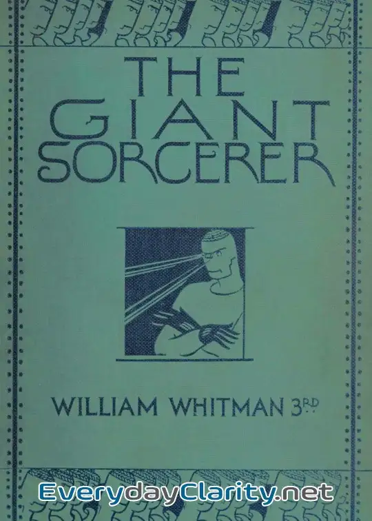 Book cover: The Giant Sorcerer