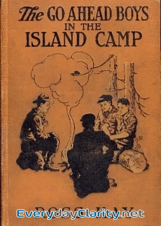 Book cover: The Go Ahead Boys In The Island Camp