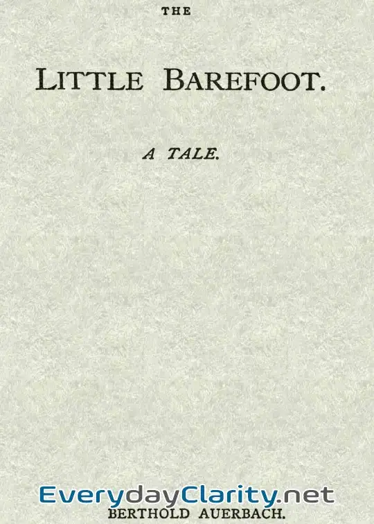 Book cover: The Little Barefoot