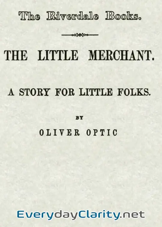 Book cover: The Little Merchant