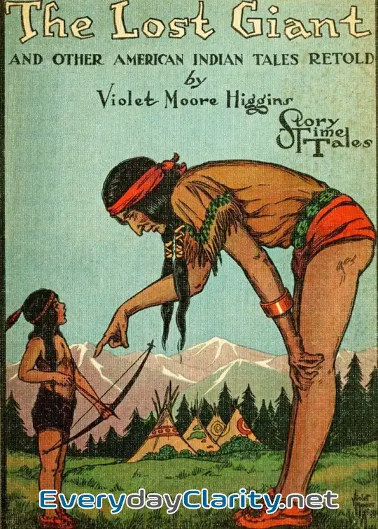 Book cover: The Lost Giant, And Other American Indian Tales Retold