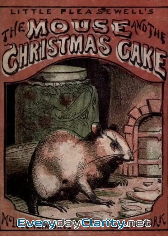 Book cover: The Mouse And The Christmas Cake