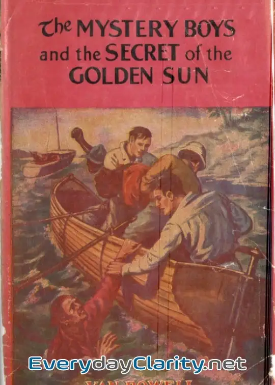 Book cover: The Mystery Boys And The Secret Of The Golden Sun