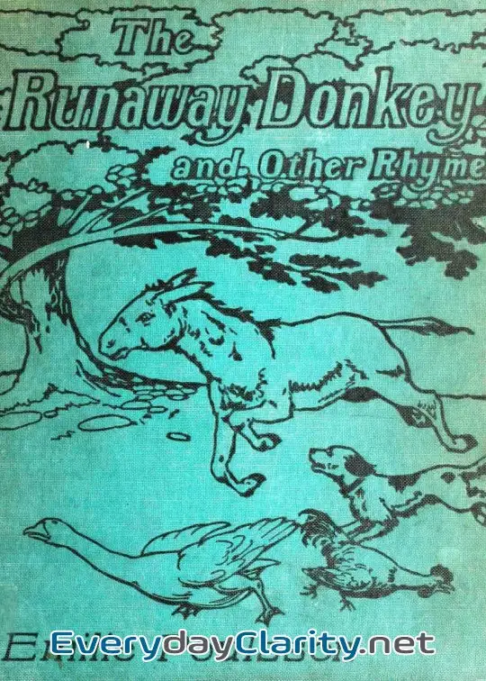 Book cover: The Runaway Donkey, And Other Rhymes For Children