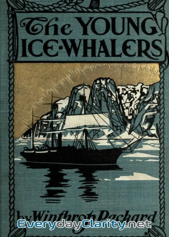 Book cover: The Young Ice Whalers