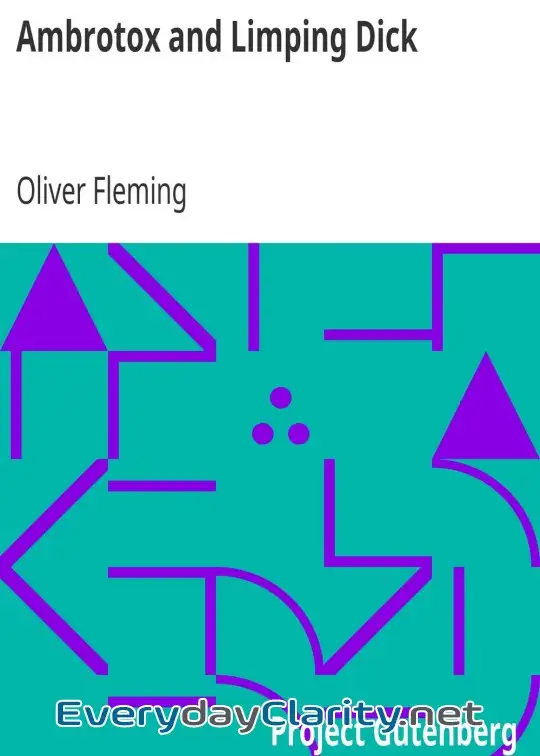 Book cover: Ambrotox And Limping Dick