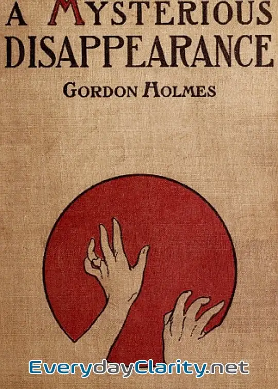 Book cover: A Mysterious Disappearance